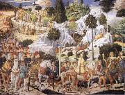 Benozzo Gozzoli Procession of the Magi oil painting reproduction
